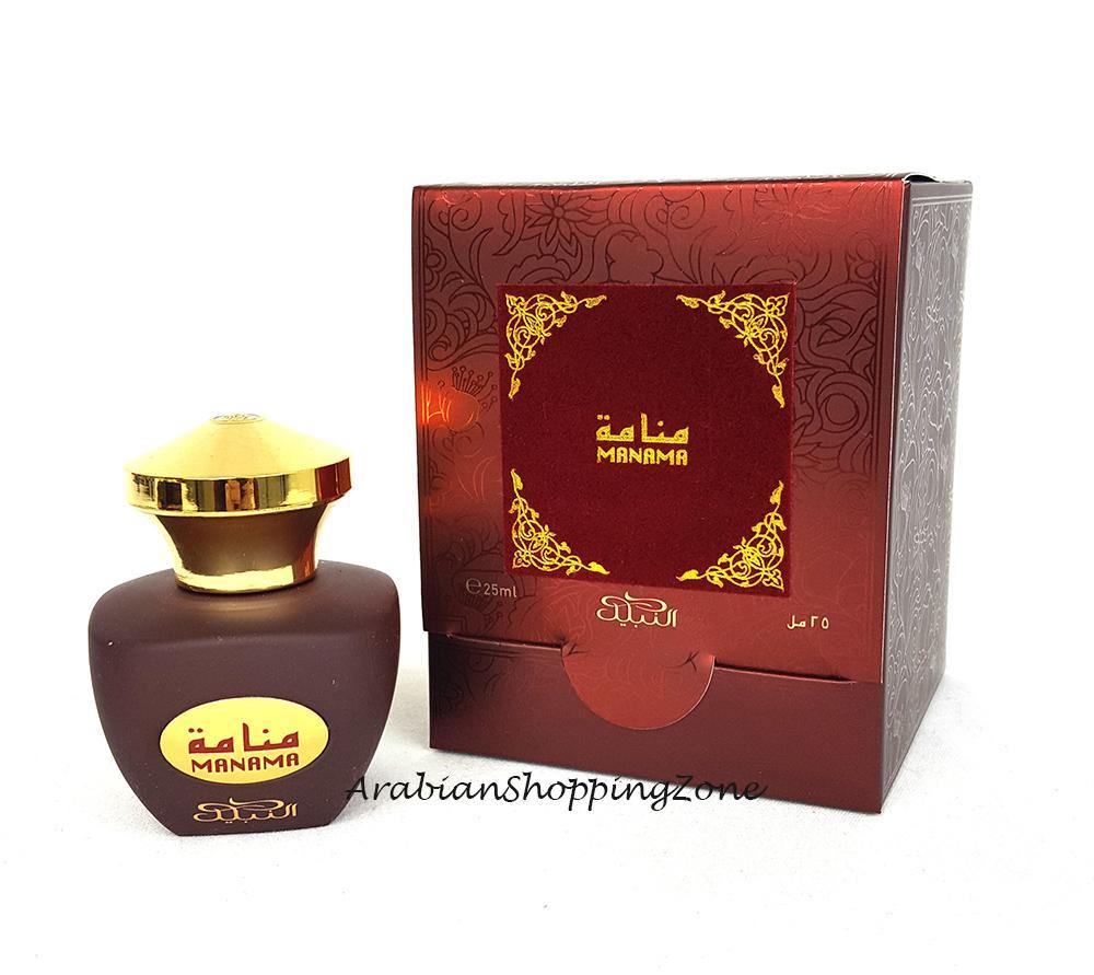 Nabeel MANAMA 25ml Concentrated Oil Perfume Alcohol-Free - Arabian Shopping Zone