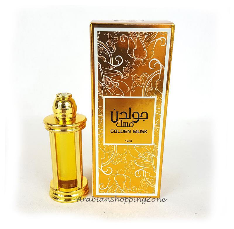 GOLDEN MUSK PERFUME OIL - Arabian Shopping Zone