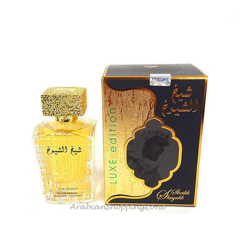 Sheikh Shuyukh Luxe Edition 100ml EDP from Lattafa Perfumes - Arabian Shopping Zone