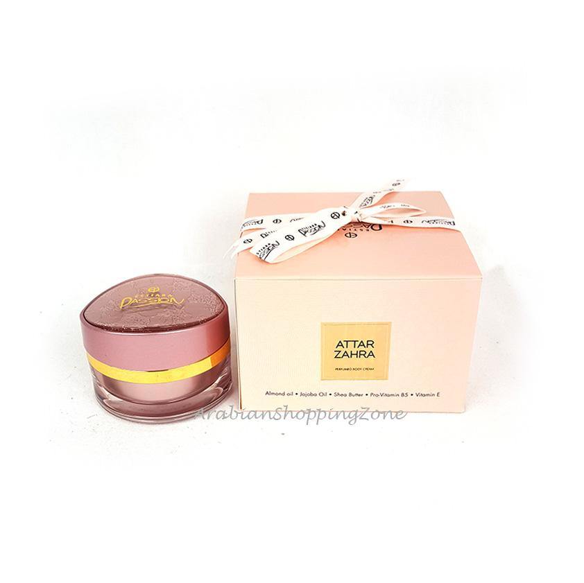 Attar Zahra Perfumed Body Cream 50g Sterling Estiara Passion Oriental - Arabian Shopping Zone
