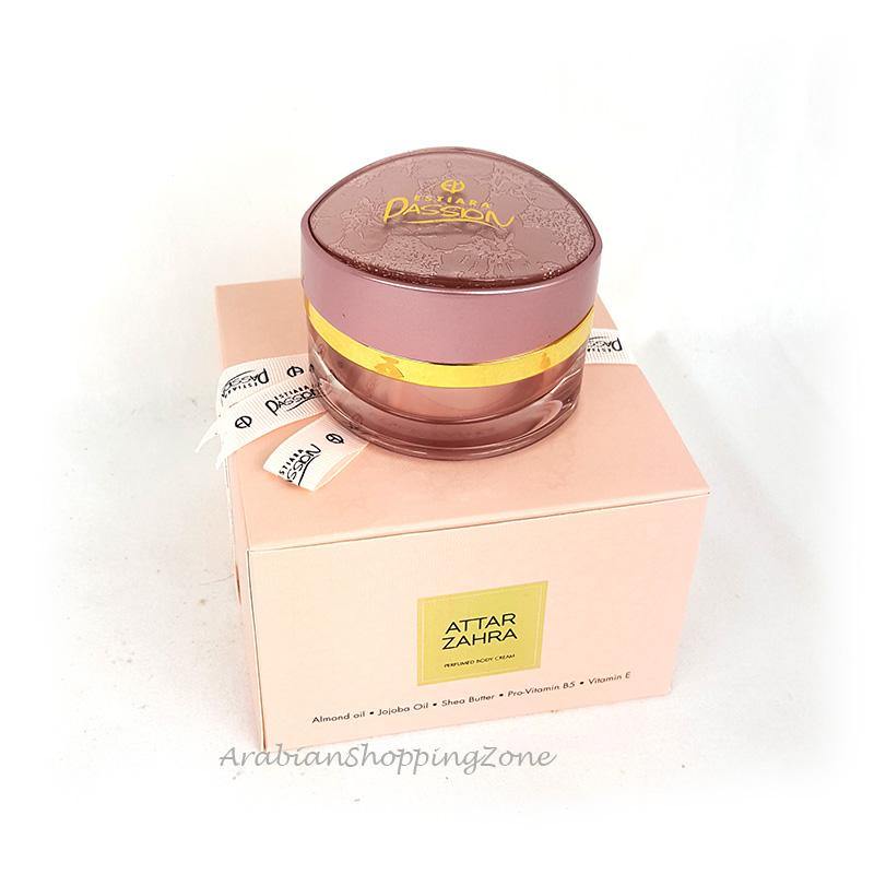 Attar Zahra Perfumed Body Cream 50g Sterling Estiara Passion Oriental - Arabian Shopping Zone