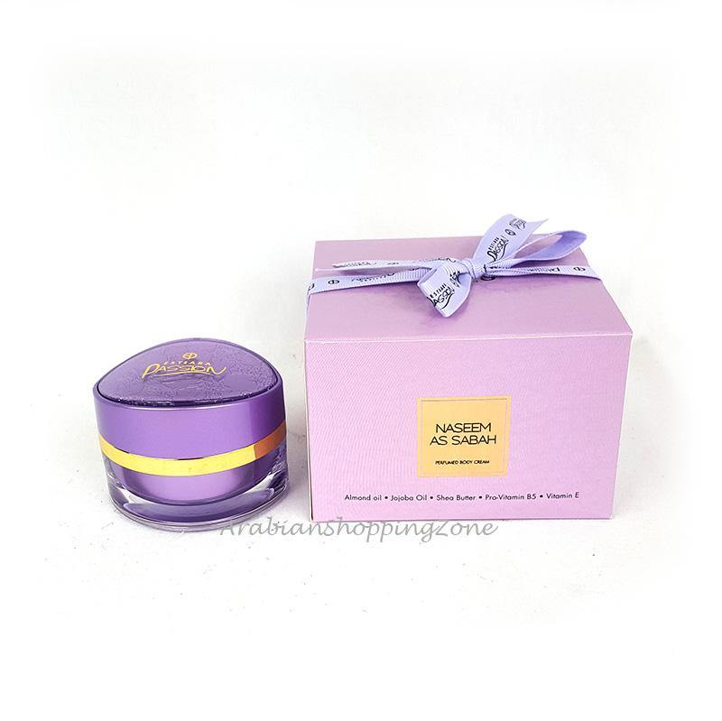 Naseem As Sabah Perfumed Body Cream 50g Sterling Estiara Passion Oriental - Arabian Shopping Zone