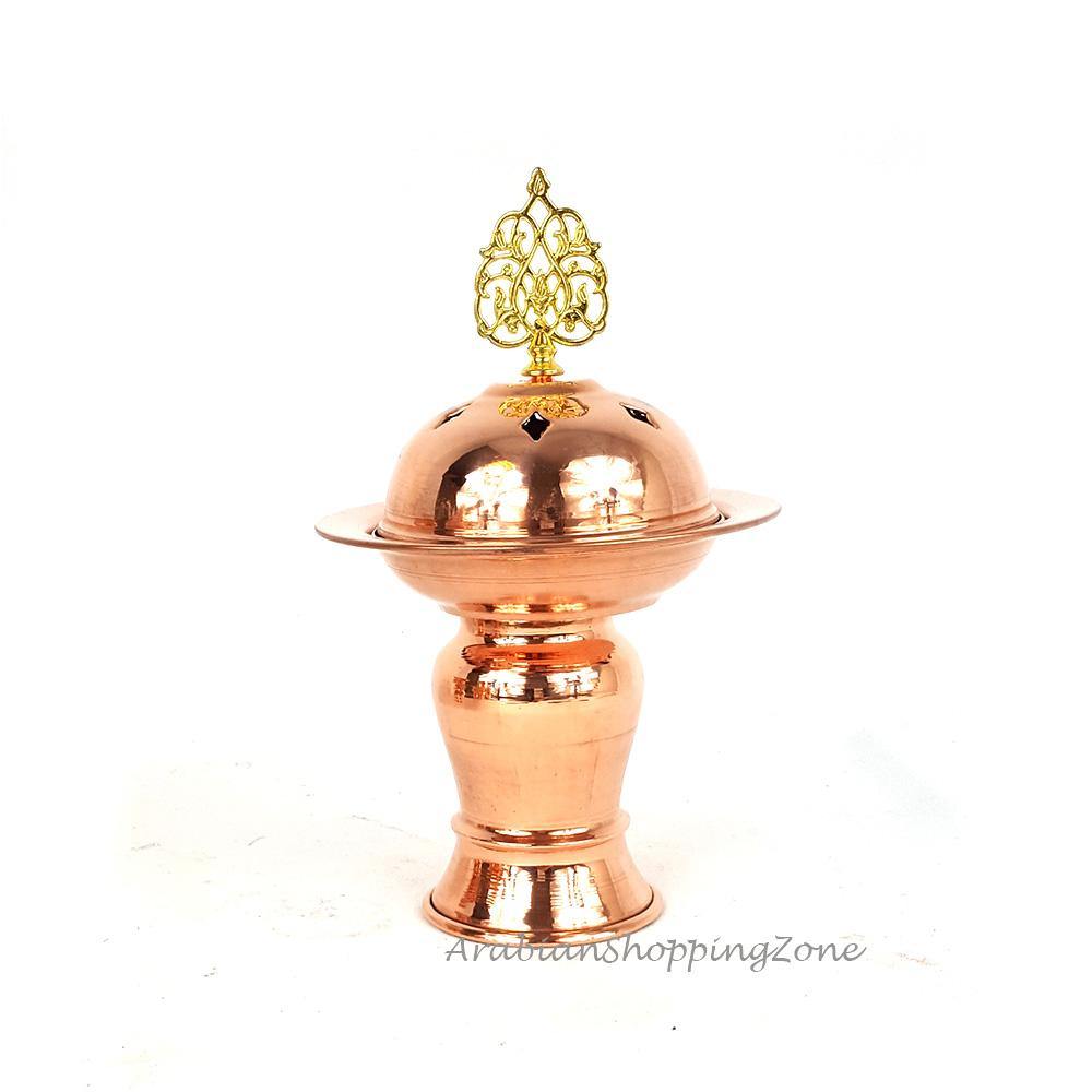 Copper Incense Burner - AL Marwa - Arabian Shopping Zone