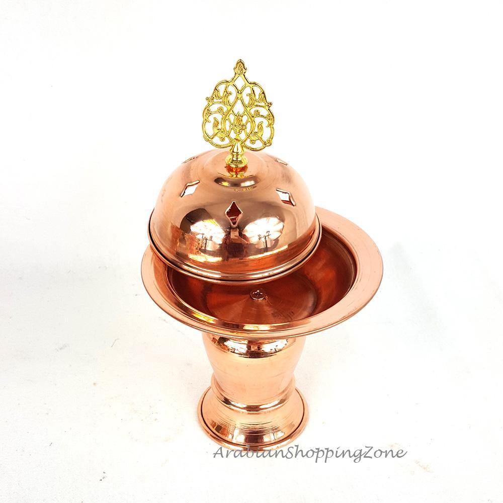 Copper Incense Burner - AL Marwa - Arabian Shopping Zone