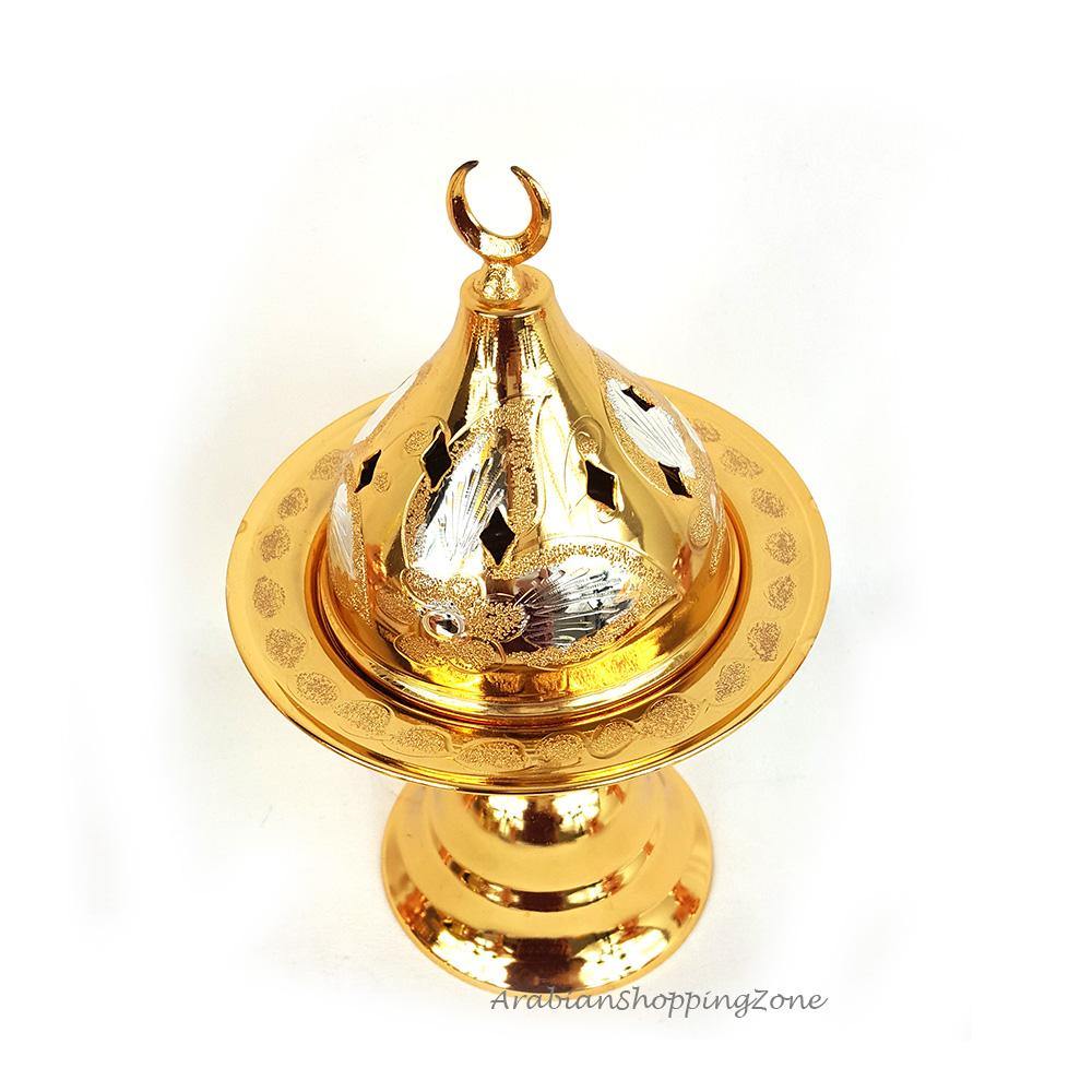 Copper Incense Burner - AL Sultana - Arabian Shopping Zone