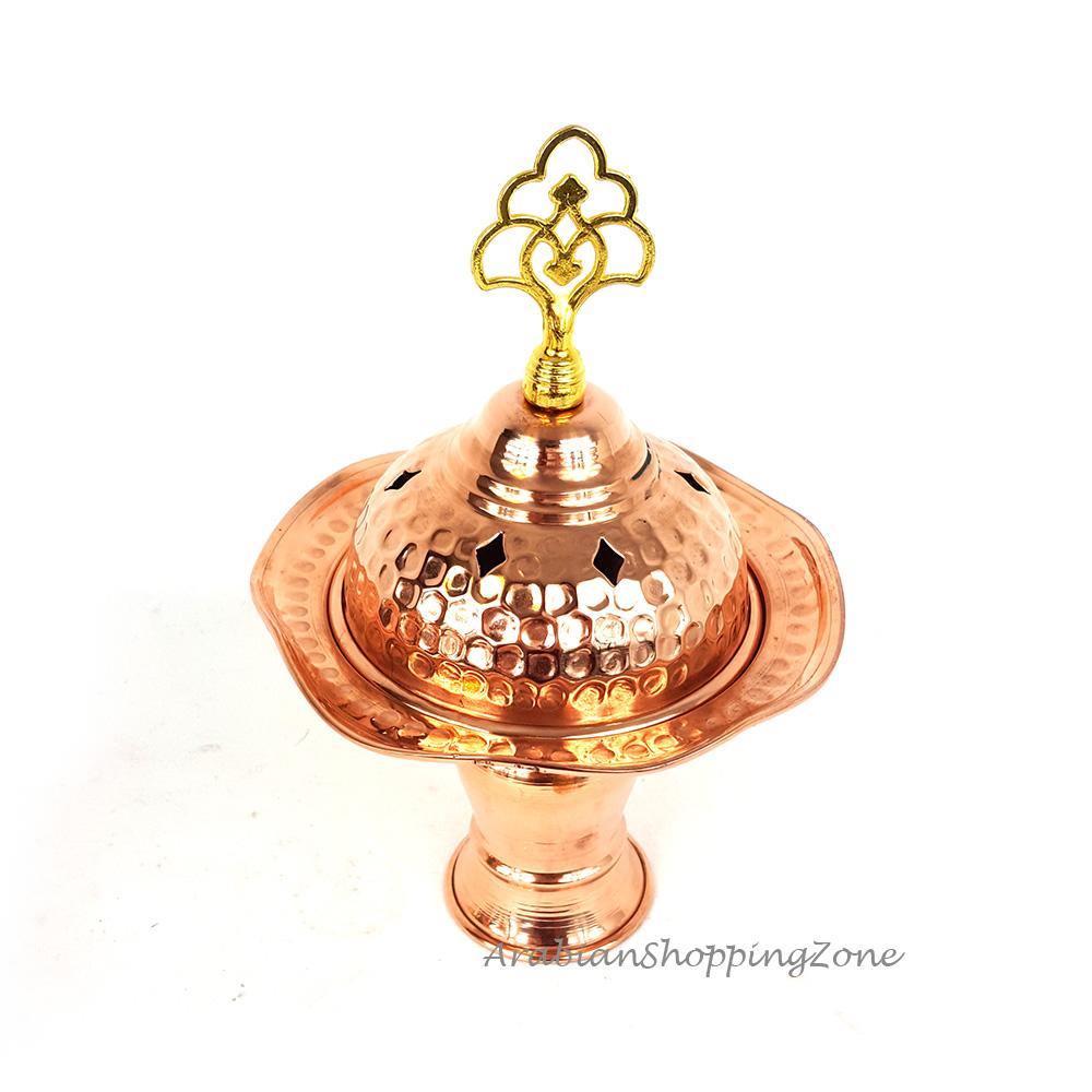 Copper Incense Burner - Alyaa - Arabian Shopping Zone