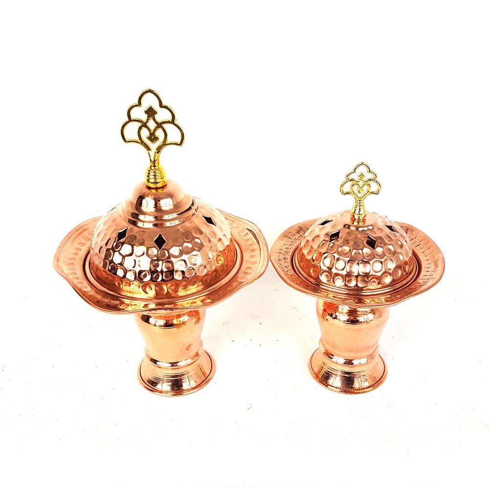 Copper Incense Burner - Alyaa - Arabian Shopping Zone