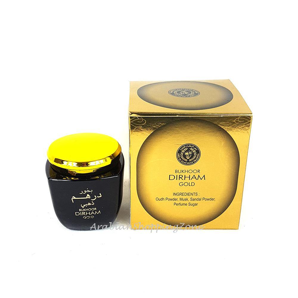 Ard AL Zaafaran Dirham Gold Bukhoor Incense 80g - Arabian Shopping Zone
