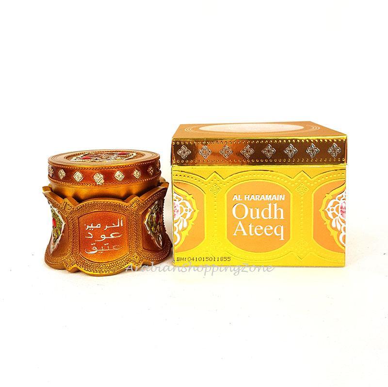 AL Haramain Oudh Ateeq Bukhoor Incense 55g - Arabian Shopping Zone