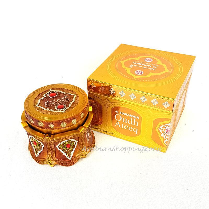 AL Haramain Oudh Ateeq Bukhoor Incense 55g - Arabian Shopping Zone
