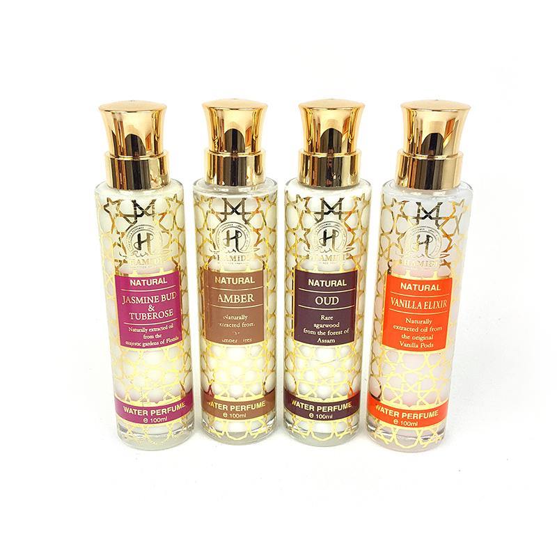 Natural Water Perfume (Unisex 100ml) Hamidi - Arabian Shopping Zone