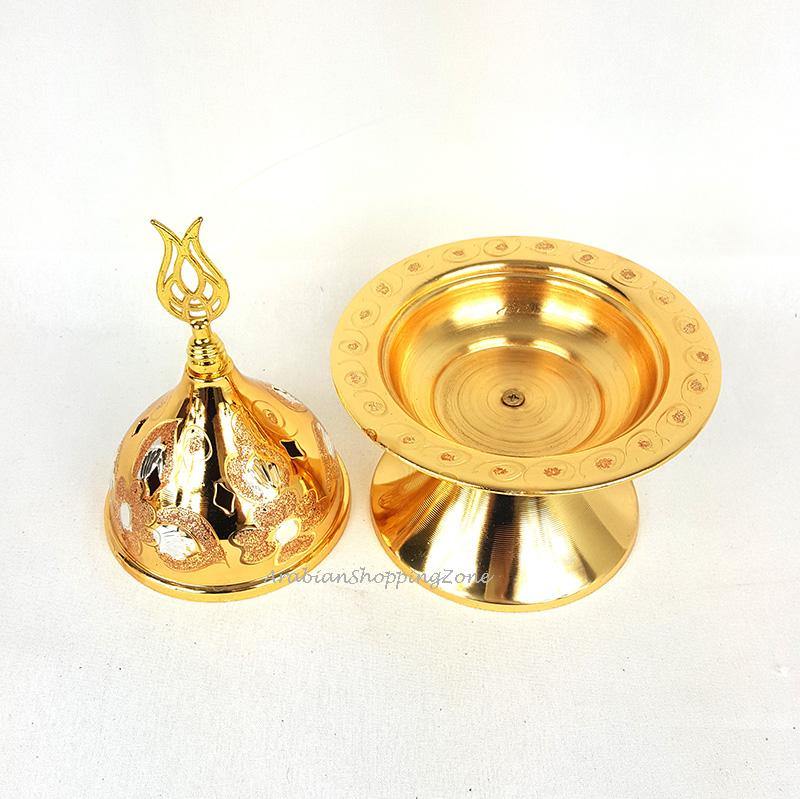 Copper Incense Burner - Baharain - Arabian Shopping Zone