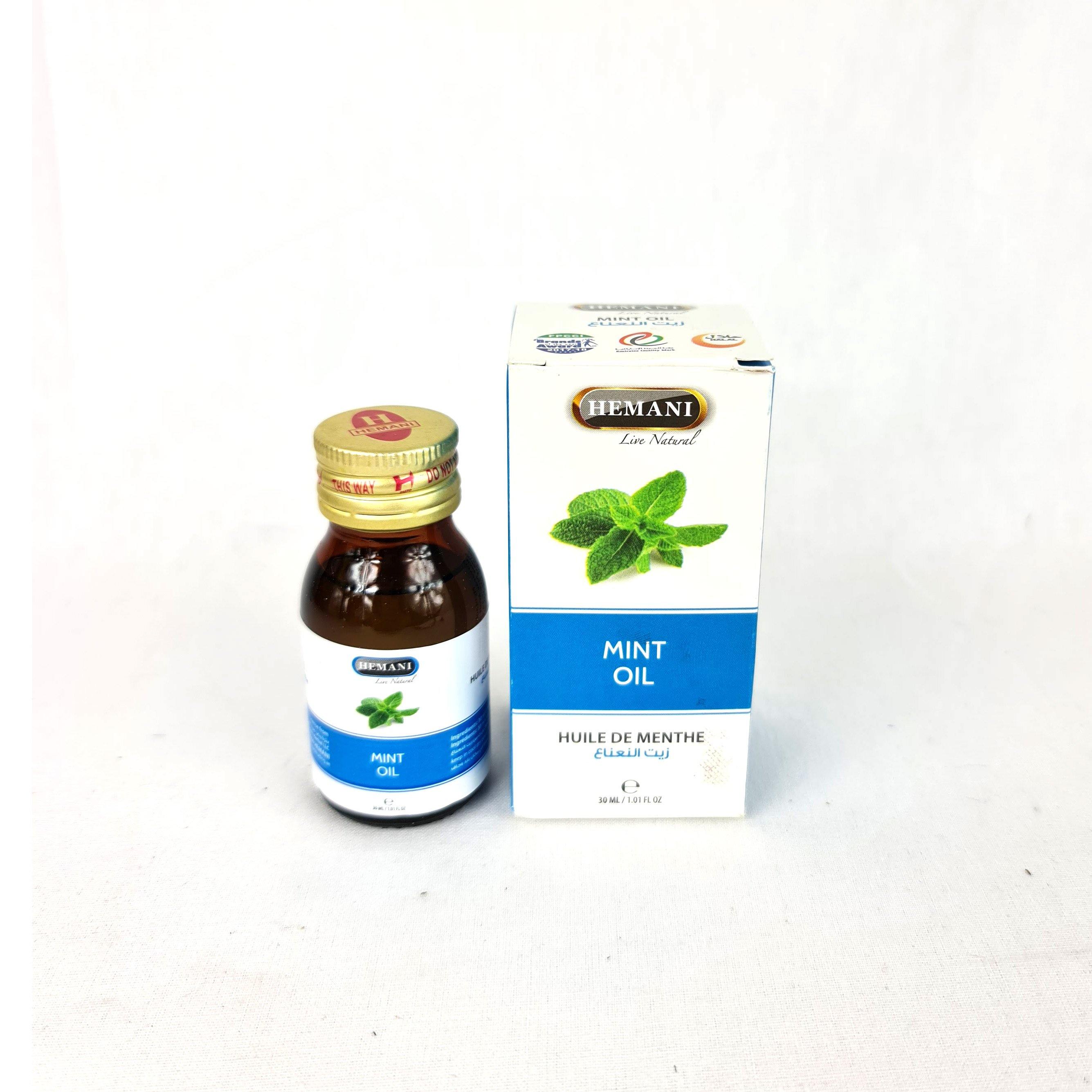 Hemani Mint 100% Natural Oil - 30ml - Arabian Shopping Zone