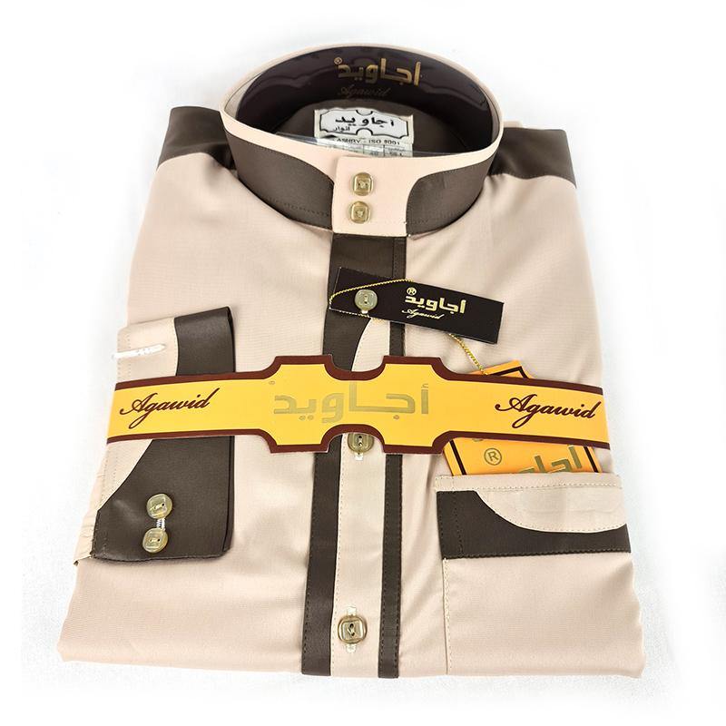 Top Quality Agawid Deluxe Summer Premium Fabric Modern Thobe Robe - Arabian Shopping Zone