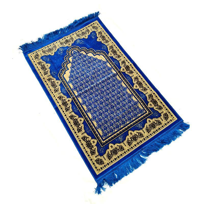 Blue Turkish PRAYER RUG Buhara options - Arabian Shopping Zone