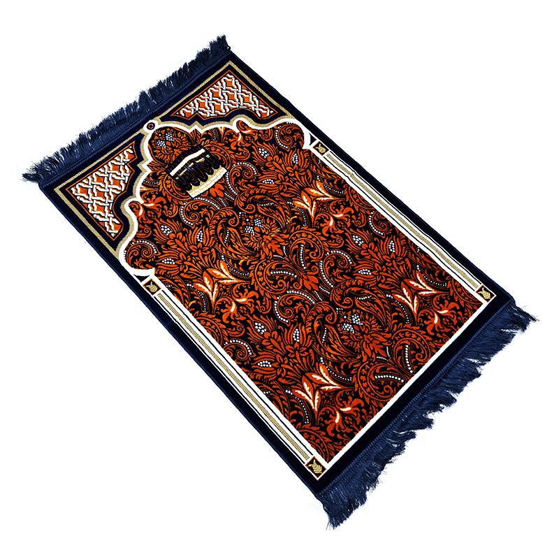 Turkish PRAYER RUG Sude Secc Kaaba - Arabian Shopping Zone
