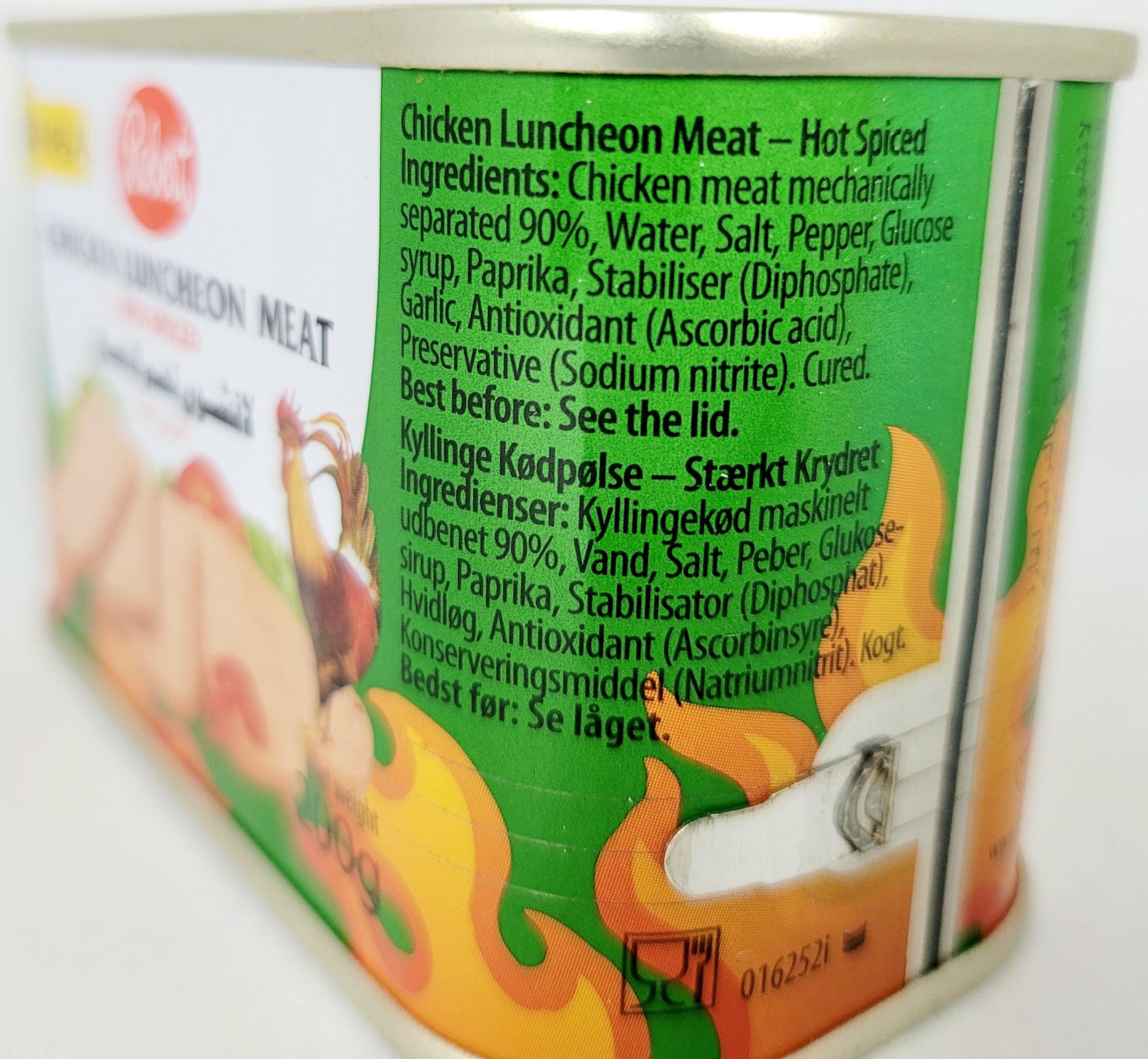 Robert Chicken Luncheon Hot Spiced 200g - Arabian Shopping Zone
