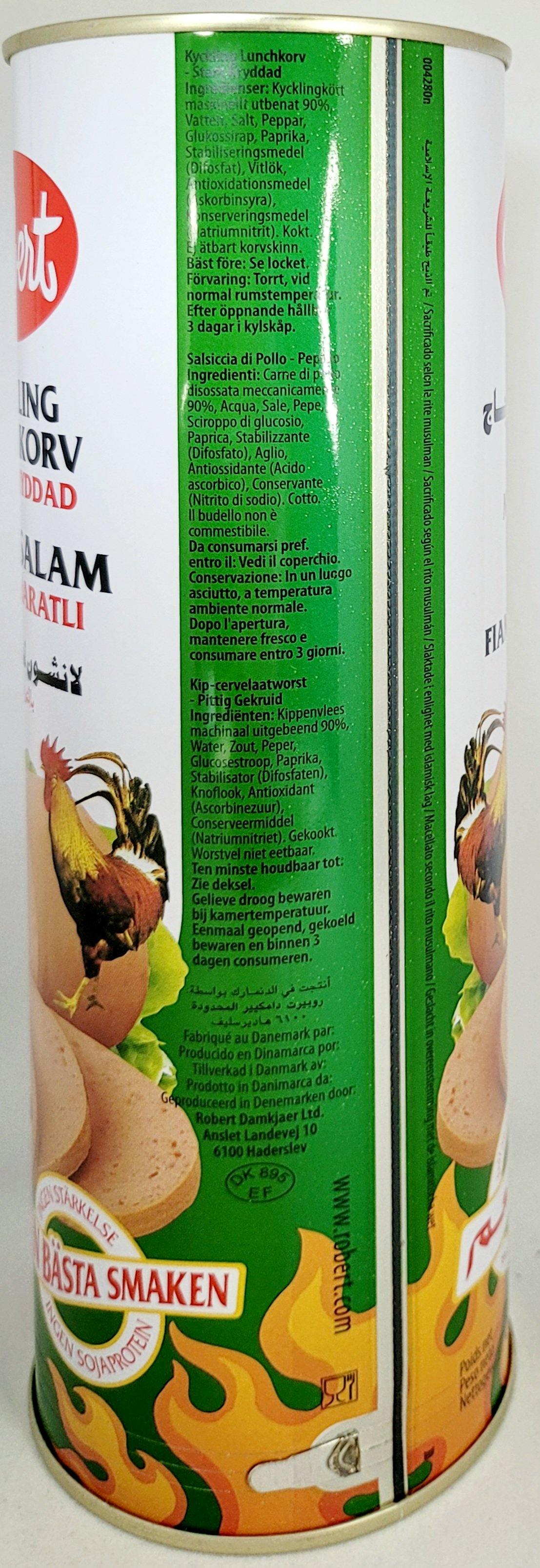 Robert Chicken Luncheon 850g - Arabian Shopping Zone