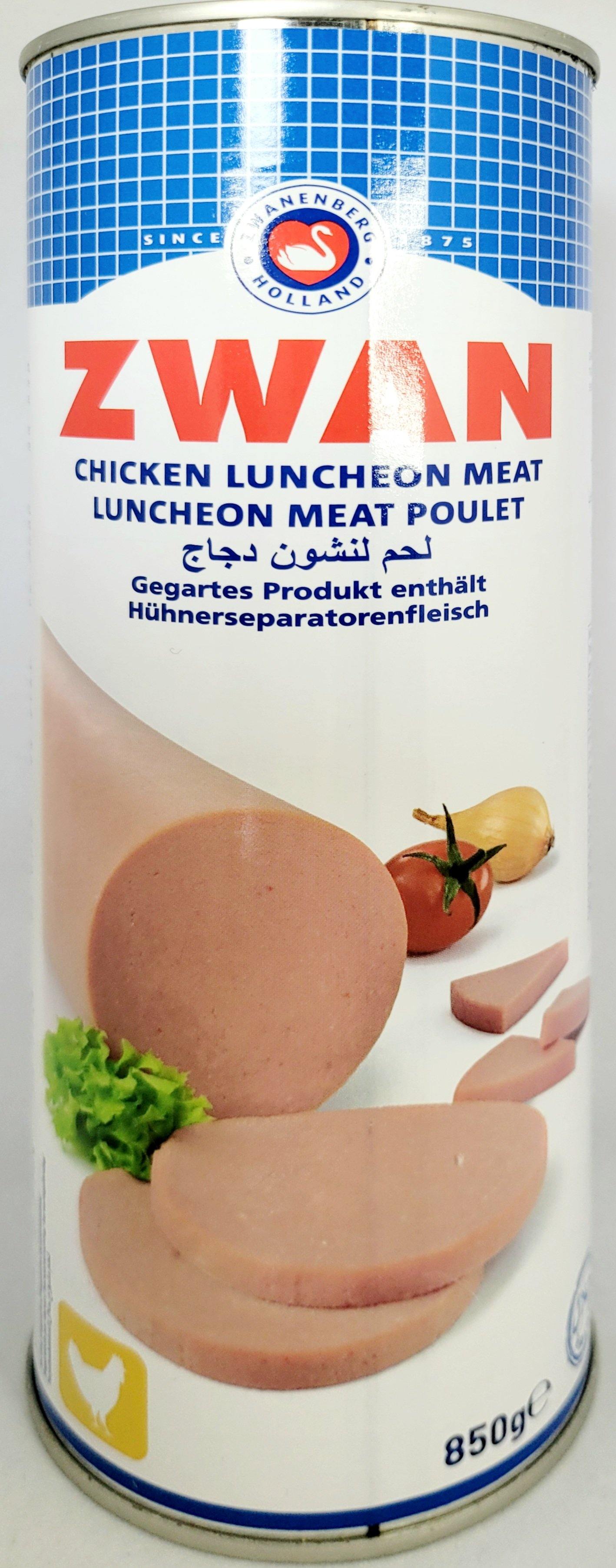 Zwan Chicken Luncheon Mild 850g - Arabian Shopping Zone