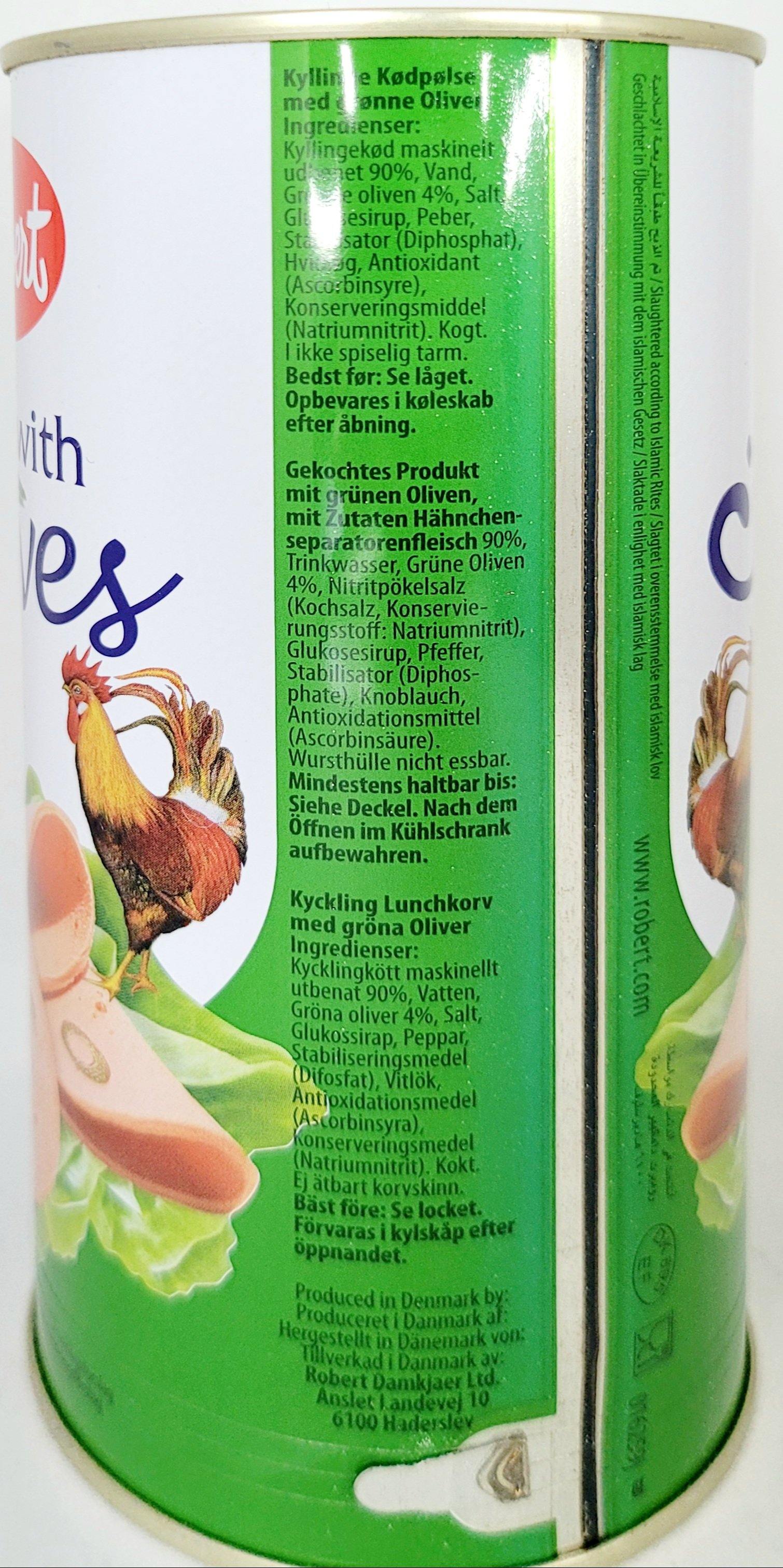 Robert Chicken Luncheon with Olives 575g - Arabian Shopping Zone