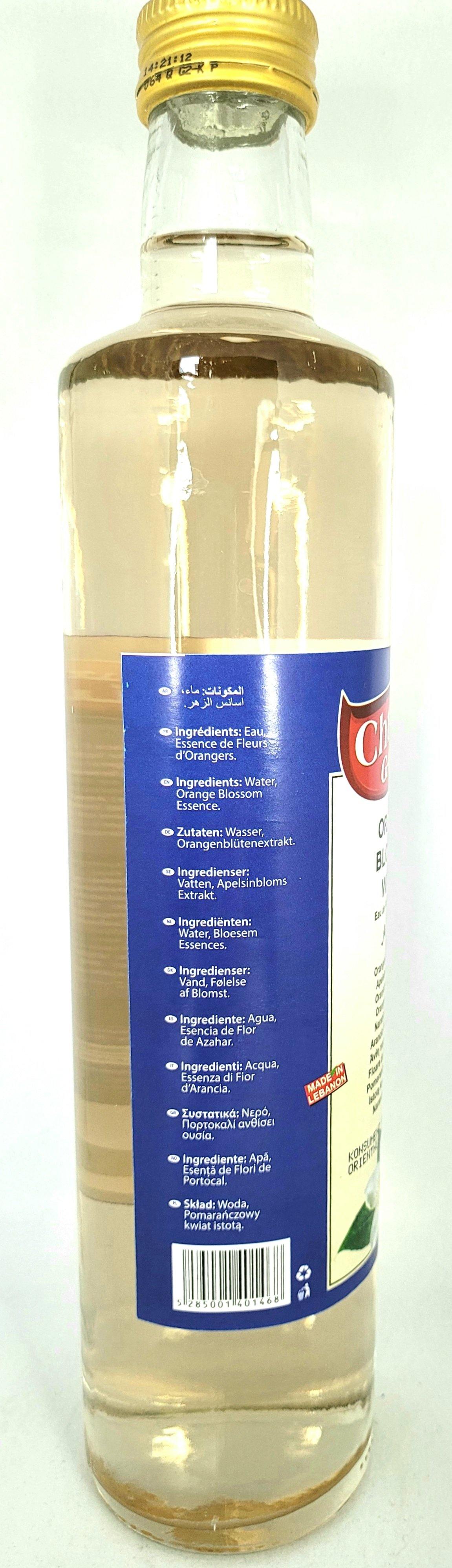 Chtoura Orange Blossom Water 500ml - Arabian Shopping Zone