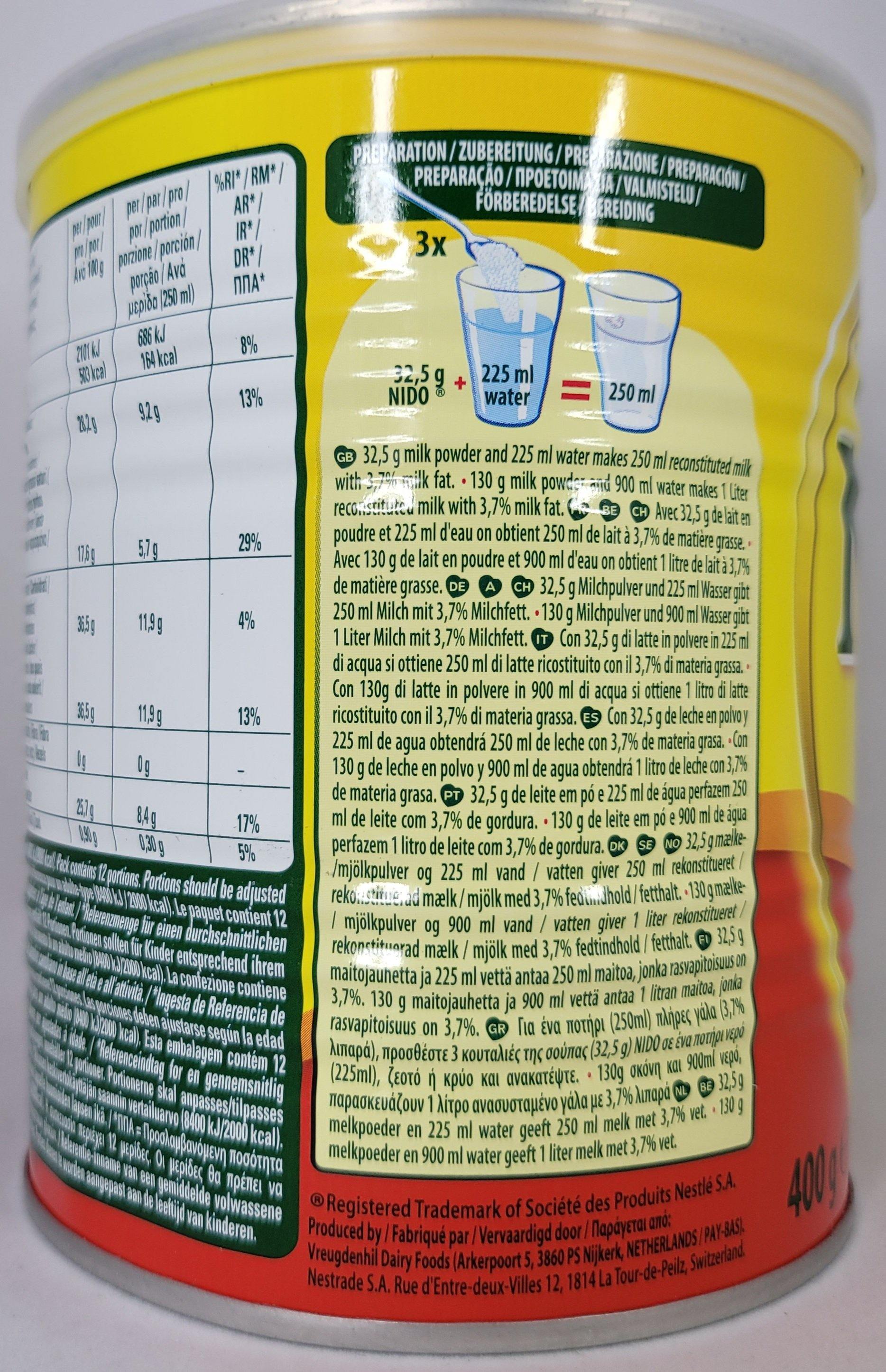 Nestle Nido Milk Powder 2.5kg - Arabian Shopping Zone