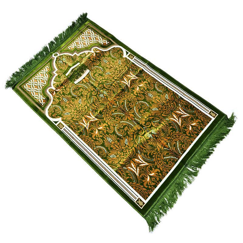 Turkish PRAYER RUG Sude Secc Kaaba - Arabian Shopping Zone
