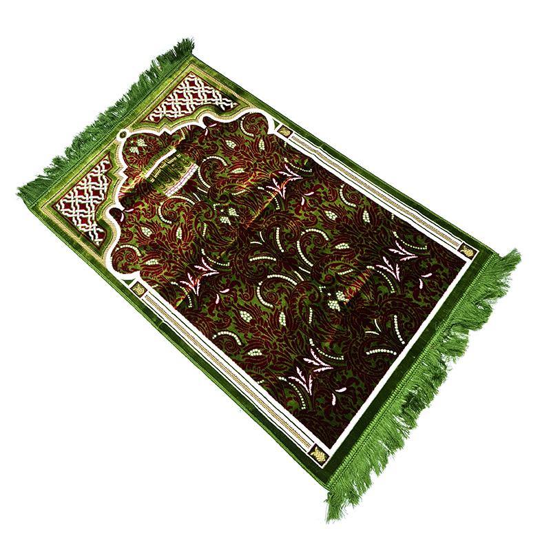 Turkish PRAYER RUG Sude Secc Kaaba - Arabian Shopping Zone