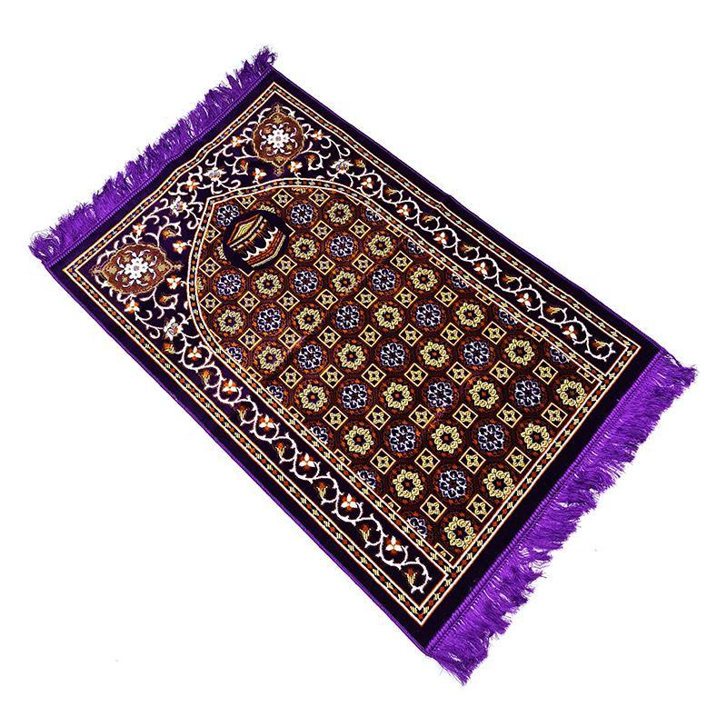 Turkish PRAYER RUG Sude Secc Kaaba - Arabian Shopping Zone