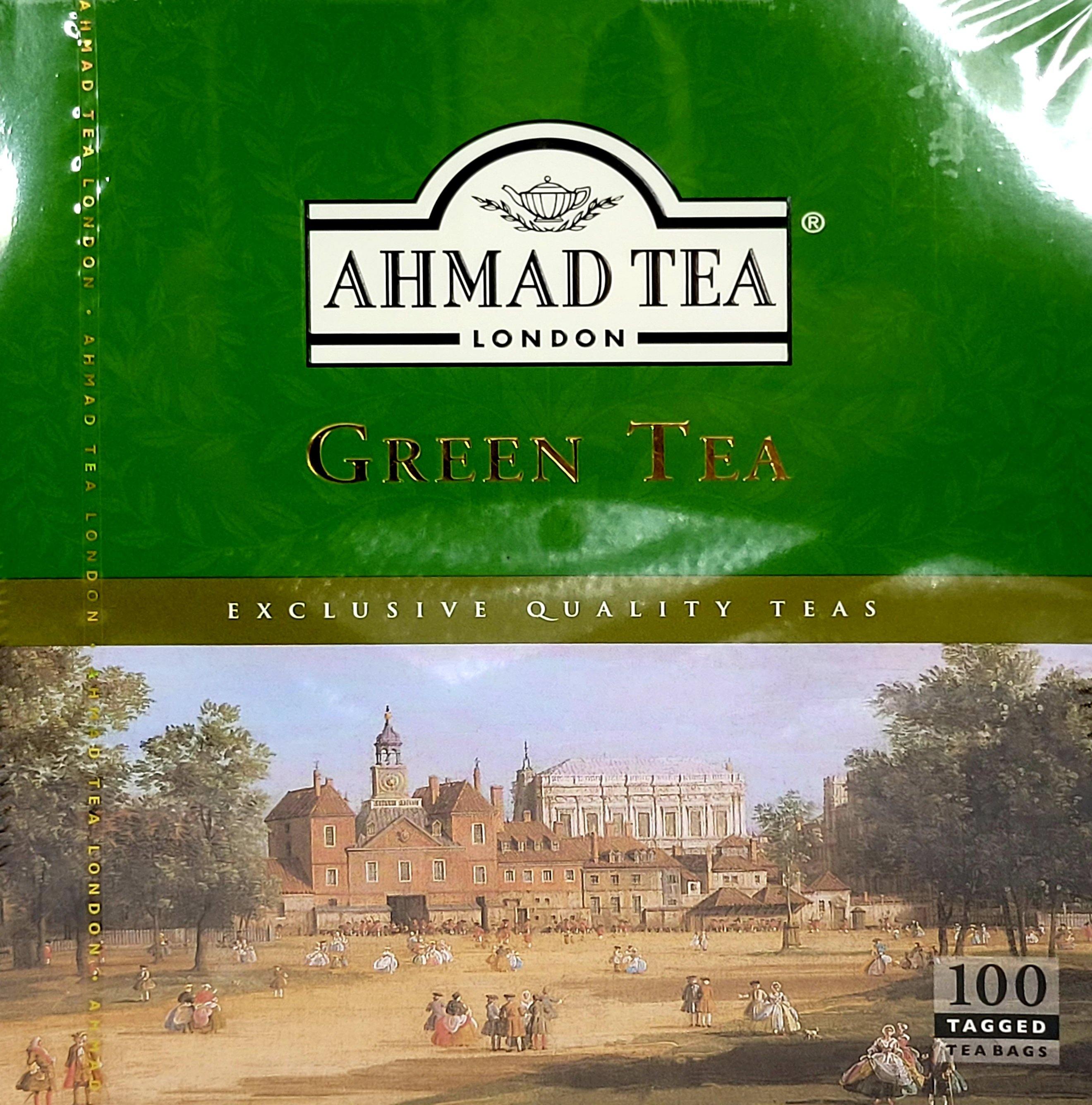 Ahmad Tea Green Tea in bag, 100 pcs - Arabian Shopping Zone