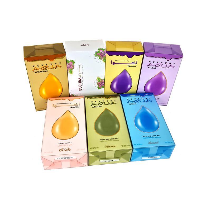 7-type Rasasi Aqua Perfume (Room Freshener) 375ml - Arabian Shopping Zone