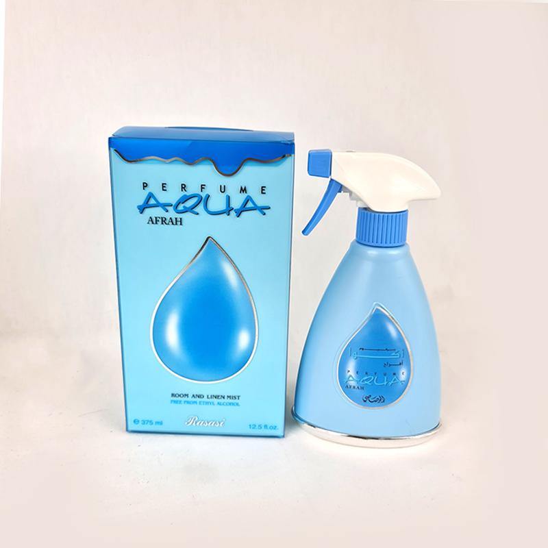 7-type Rasasi Aqua Perfume (Room Freshener) 375ml - Arabian Shopping Zone