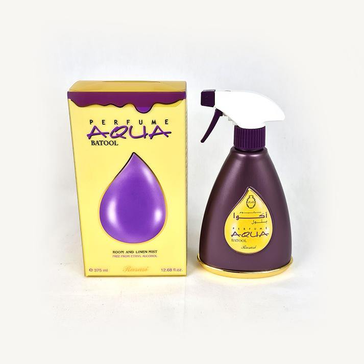 7-type Rasasi Aqua Perfume (Room Freshener) 375ml - Arabian Shopping Zone