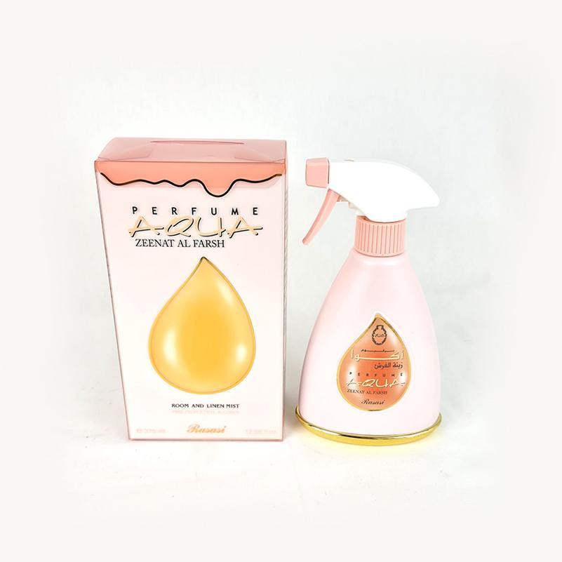 7-type Rasasi Aqua Perfume (Room Freshener) 375ml - Arabian Shopping Zone