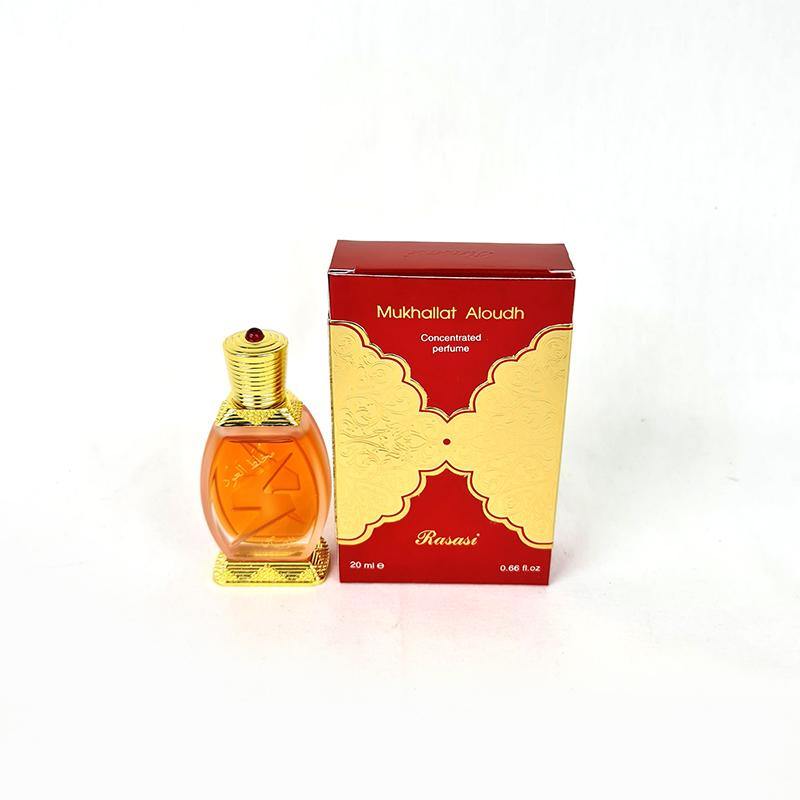 MUKHALLAT AL OUDH OIL 20 ml (Attar) by Rasasi - Arabian Shopping Zone