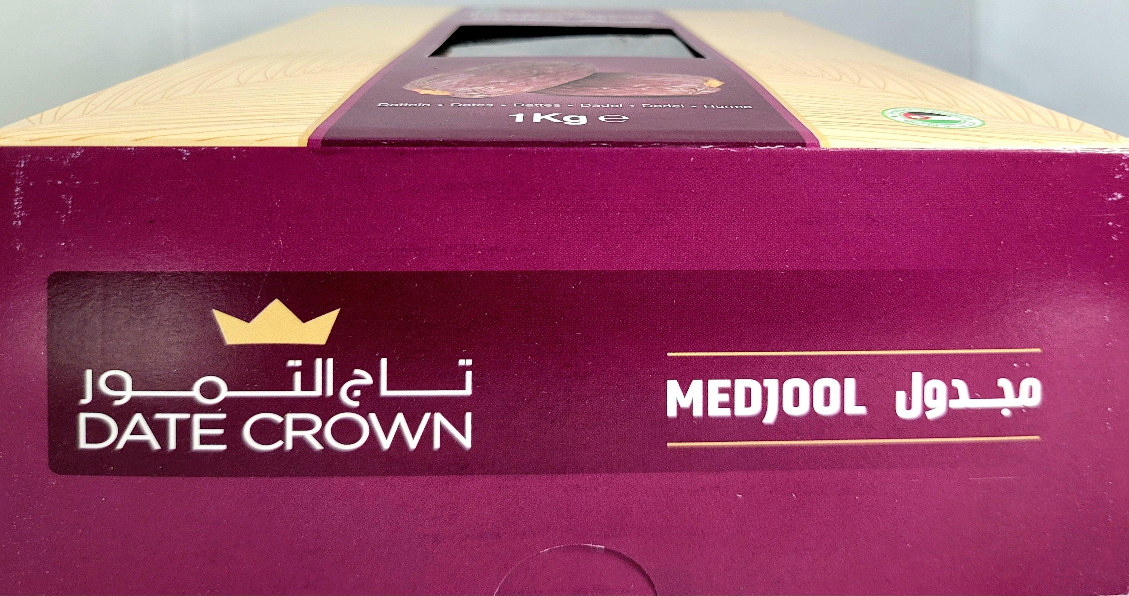 Date Crown Medjool 1kg - Arabian Shopping Zone