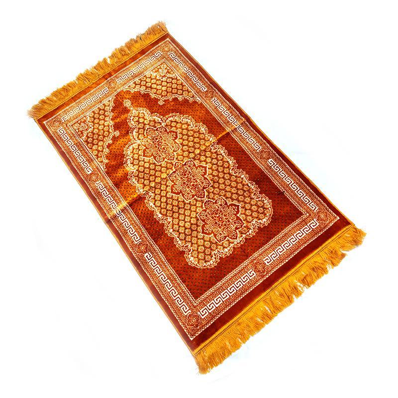 IPEC Turkish Velvet Prayer Rug- Heavy Duty - Arabian Shopping Zone