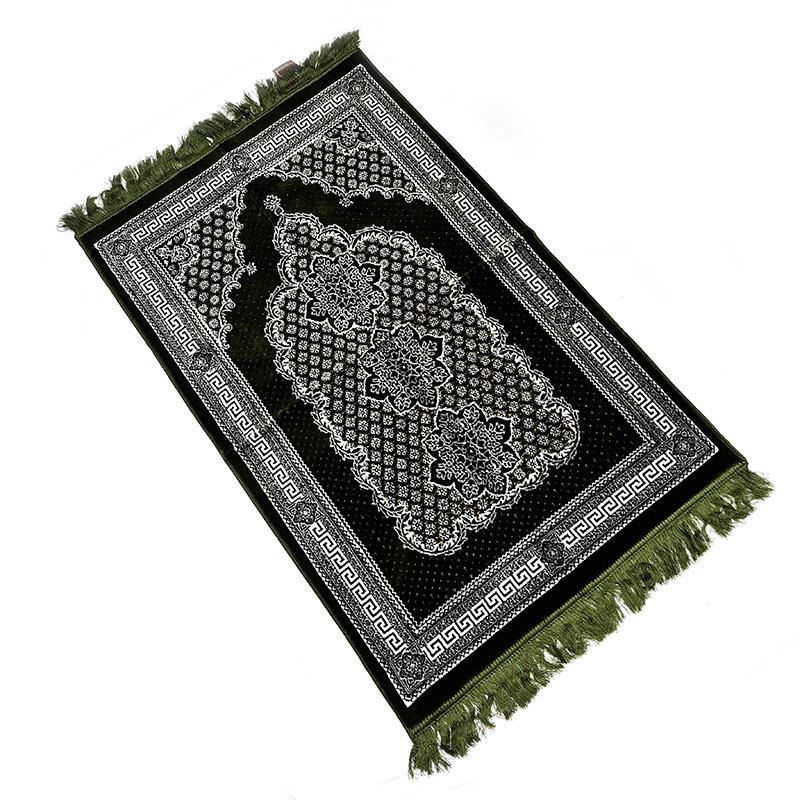 IPEC Turkish Velvet Prayer Rug- Heavy Duty - Arabian Shopping Zone