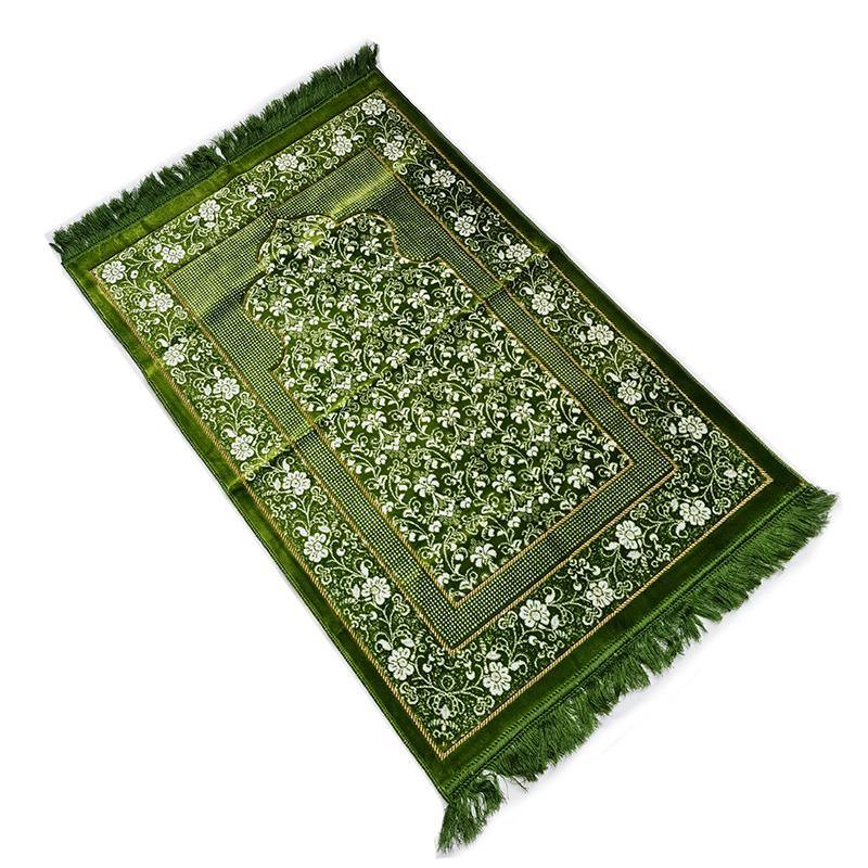 IPEC Turkish Velvet Prayer Rug- Heavy Duty - Arabian Shopping Zone