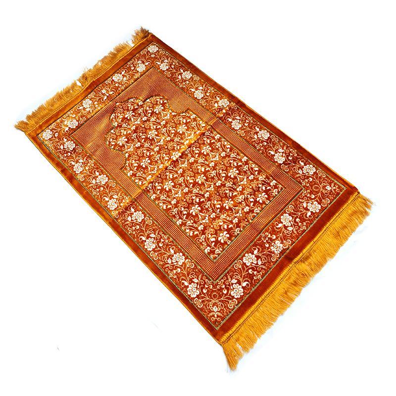 IPEC Turkish Velvet Prayer Rug- Heavy Duty - Arabian Shopping Zone