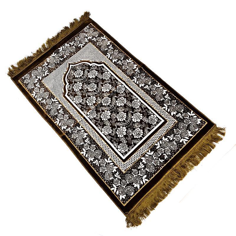 IPEC Turkish Velvet Prayer Rug- Heavy Duty - Arabian Shopping Zone