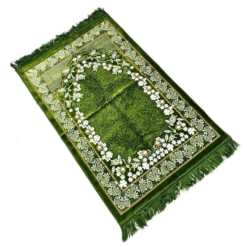 IPEC Turkish Velvet Prayer Rug- Heavy Duty - Arabian Shopping Zone