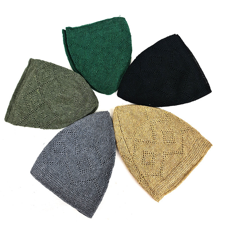 Kofi Topi Tupi Männer stricken islamische Mütze muslimischen Hut