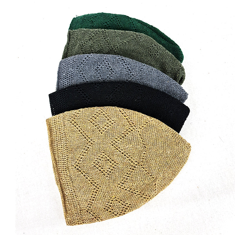 Kofi Topi Tupi Männer stricken islamische Mütze muslimischen Hut