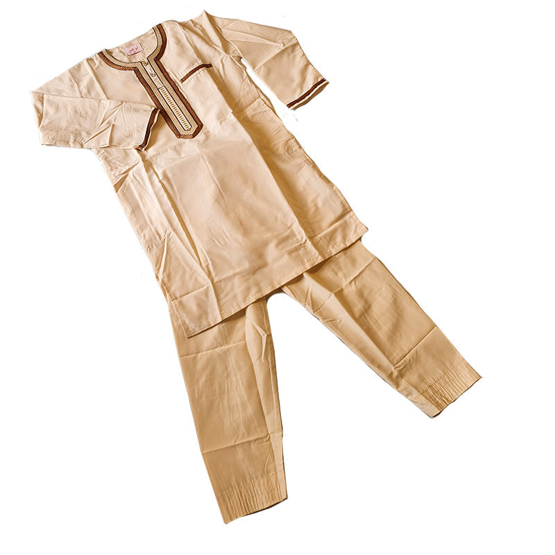 طقم كورتا للشباب الأولاد ثوب مع بنطلون