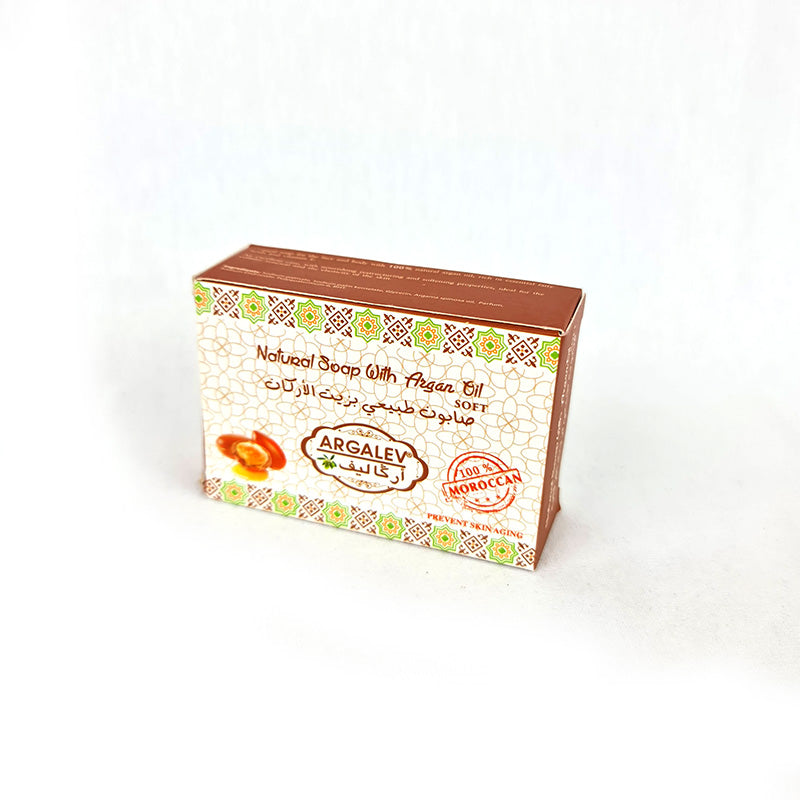صابون طبيعي بزيت الأرجان - أرجاليف 80 جرام