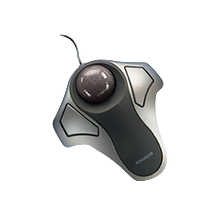 Kensington Orbit⢠Trackball Mouse, optical, cable - Trackball - Optic - 2 buttons - Black