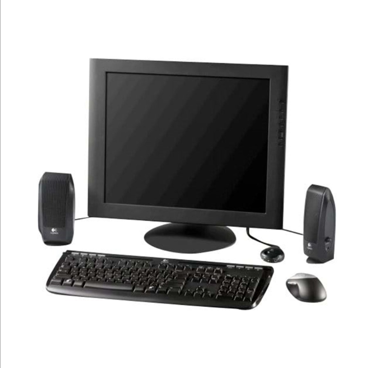 Logitech S-120 - 2.0-channel - Black