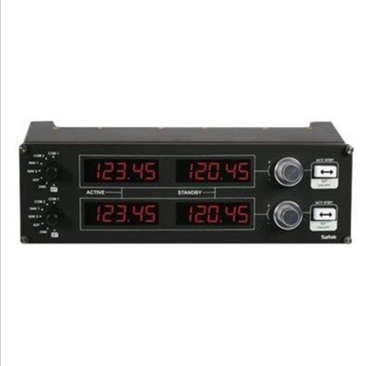 Logitech G Saitek Pro Flight Radio Panel - Flight simulator instrument panel - PC