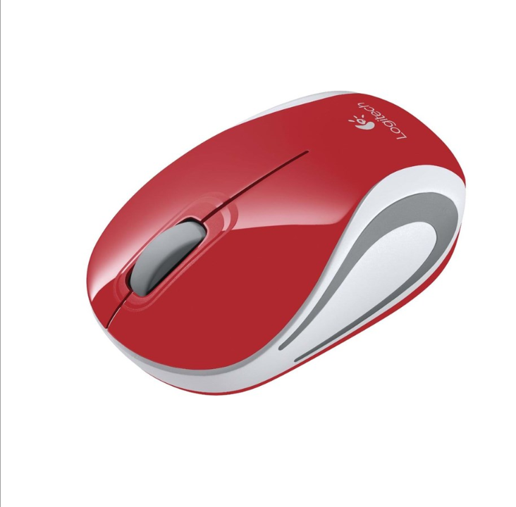 Logitech mouse - Mouse - Optic - 3 buttons - Red
